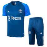 Mens Manchester United 2023/24 Training Jersey+3/4 Short 815