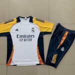 Mens Real Madrid 2024/25 Training Jersey+3/4 Short 815
