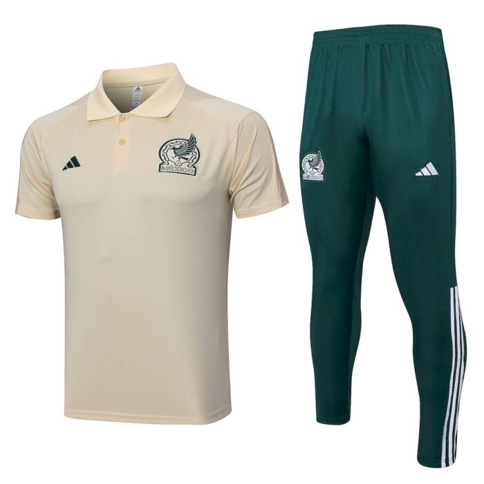 Mens Mexico 2023/24 Training Jersey+Pant 815 - Image 3