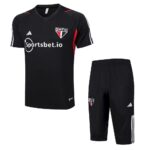 Mens Sao Paulo 2023/24 Training Jersey+3/4 Short 815