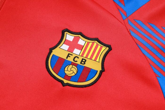 Mens Barcelona 2023/24 Half-Zip Sweater+Pant 815 - Image 5