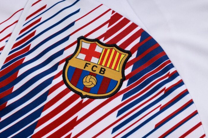 Mens Barcelona 2024/25 Half-Zip Sweater+Pant 815 - Image 5