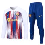 Mens Barcelona 2024/25 Half-Zip Sweater+Pant 815