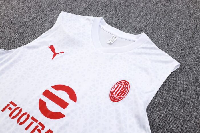 Mens AC Milan 2023/24 Tank Top+Short 815 - Image 5
