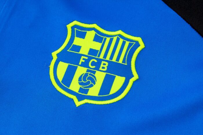 Mens Barcelona 2024/25 Half-Zip Sweater+Pant 815 - Image 5