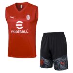 Mens AC Milan 2023/24 Tank Top+Short 815 - Image 4