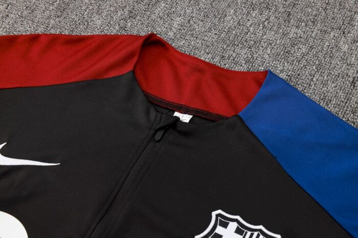 Mens Barcelona 2024/25 Half-Zip Sweater+Pant 815 - Image 4