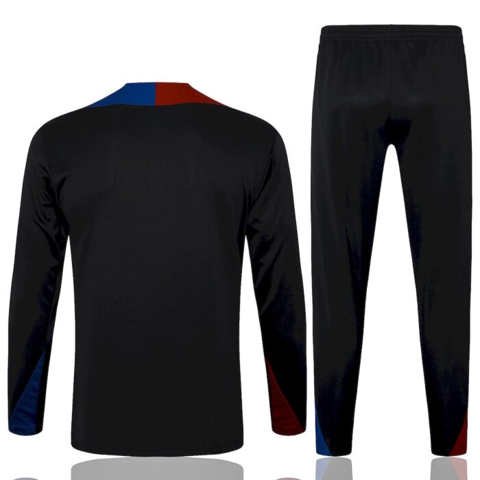 Mens Barcelona 2024/25 Half-Zip Sweater+Pant 815 - Image 3