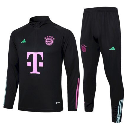 Mens Bayern Munich 2023/24Half-Zip Sweater+Pant 815 – view 2