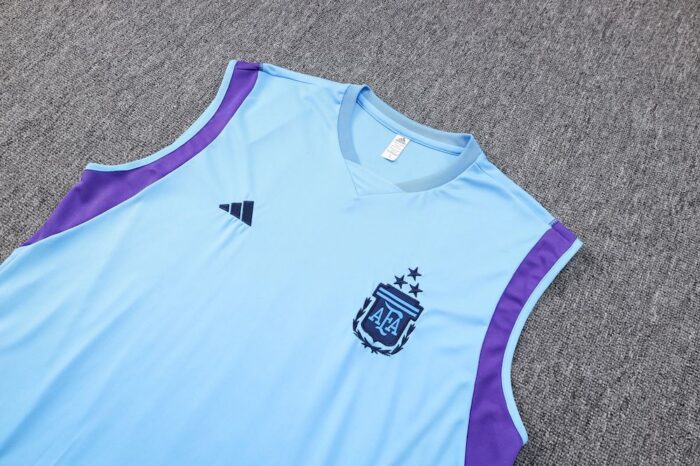 Mens Argentina 2023/24 Tank Top+Short 815 - Image 4