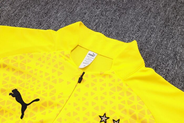 Mens Borussia Dortmund 2023/24Half-Zip Sweater+Pant 815 - Image 4