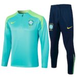 Mens Brazil 2024/25 Half-Zip Sweater+Pant 815 - Image 2