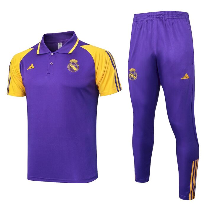 Mens Real Madrid 2023/24 Training Jersey+Pant 815 - Image 4