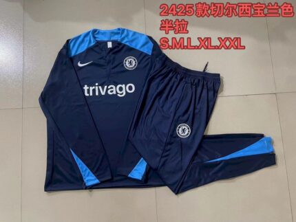 Mens Chelsea 2023/24 Half-Zip Sweater+Pant 815