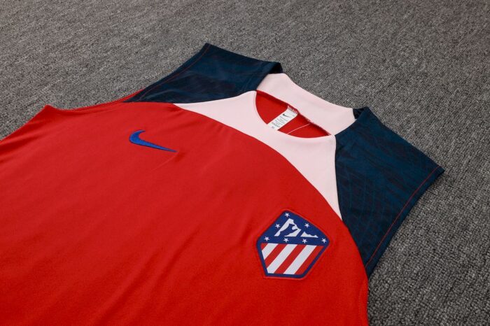 Mens Atletico Madrid 2023/24 Tank Top+Short 815 - Image 5