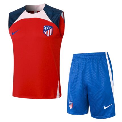 Mens Atletico Madrid 2023/24 Tank Top+Short 815