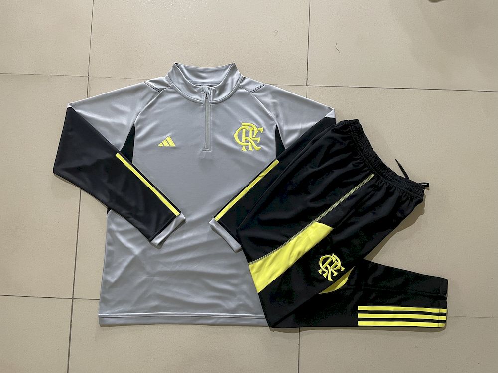 Mens Flamengo 2024/25 Half-Zip Sweater+Pant 815 - Image 1