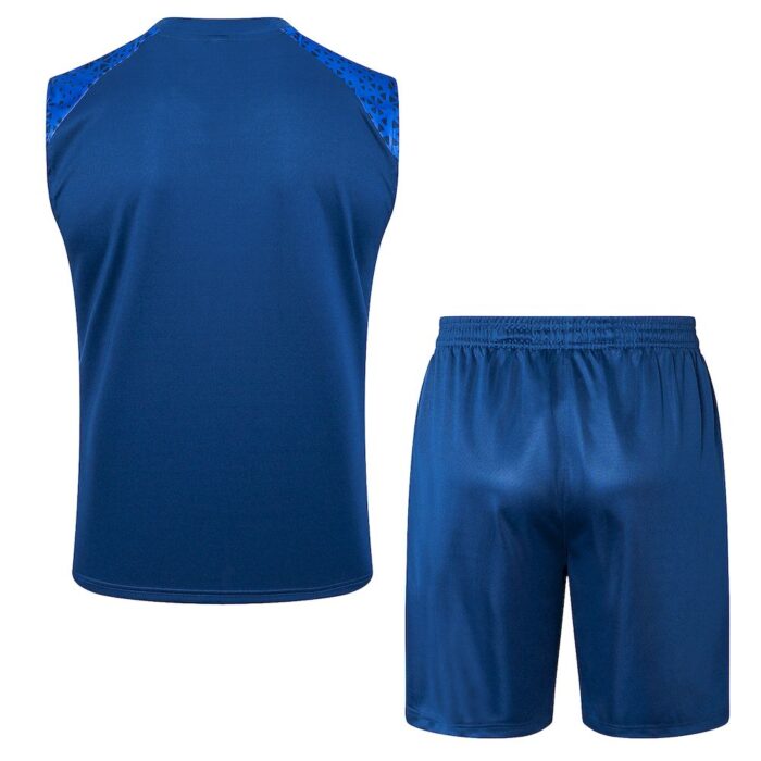 Mens Olympique Marseille 2023/24 Tank Top+Short 815 - Image 2