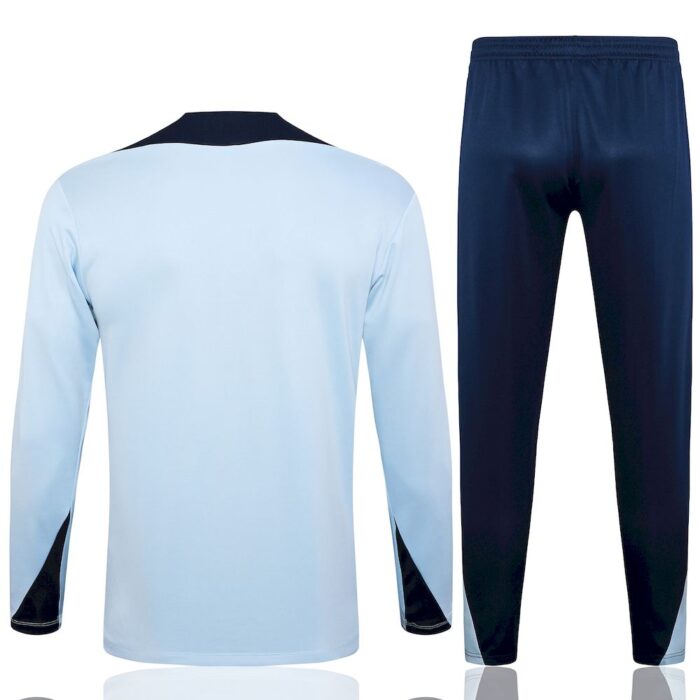 Mens France 2024/25 Half-Zip Sweater+Pant 815 - Image 3