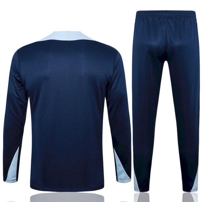 Mens France 2024/25 Half-Zip Sweater+Pant 815 - Image 3