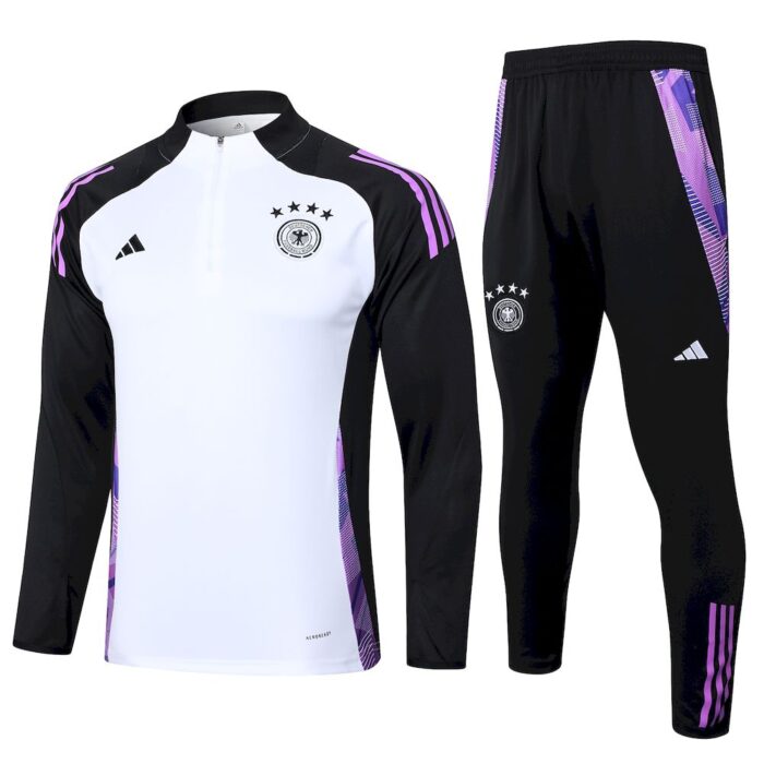 Mens Germany 2024/25 Half-Zip Sweater+Pant 815 - Image 2