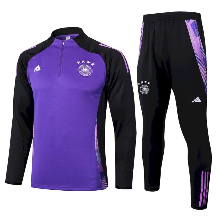Mens Germany 2024/25 Half-Zip Sweater+Pant 815 - Image 2