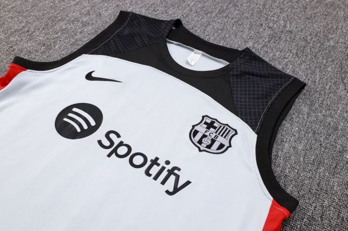 Mens Barcelona 2023/24 Tank Top+Short 815 - Image 5