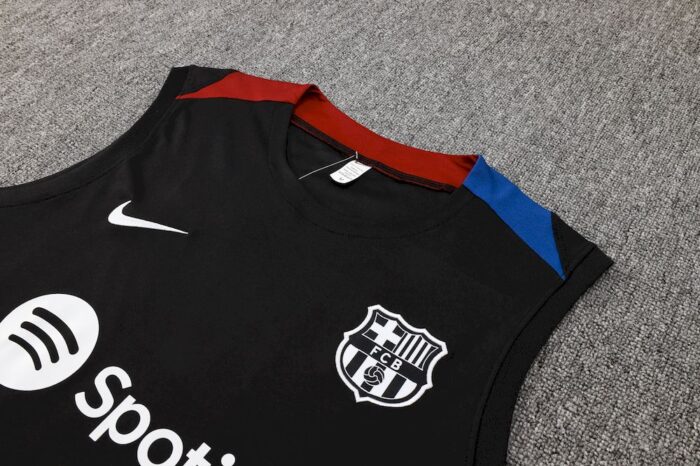 Mens Barcelona 2024/25 Tank Top+Short 815 - Image 4