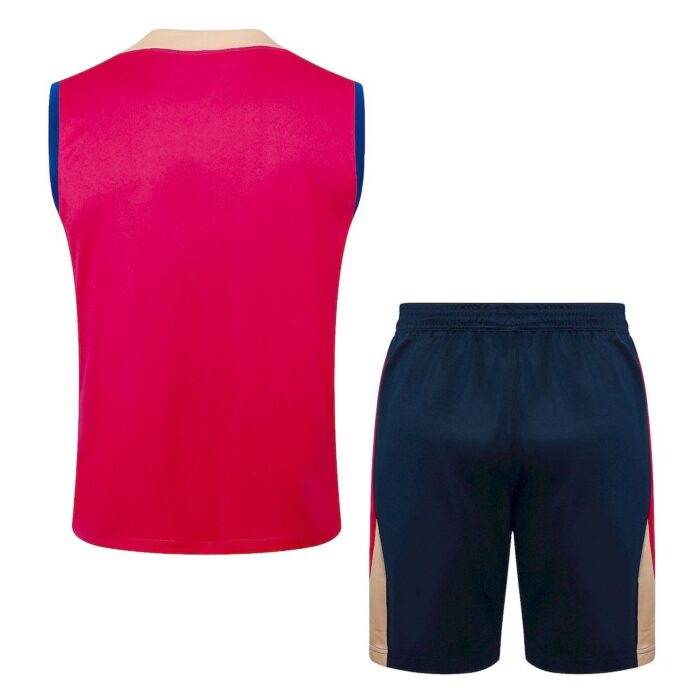 Mens Barcelona 2024/25 Tank Top+Short 815 - Image 2