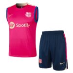 Mens Barcelona 2024/25 Tank Top+Short 815 - Image 3