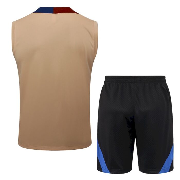 Mens Barcelona 2024/25 Tank Top+Short 815 - Image 2