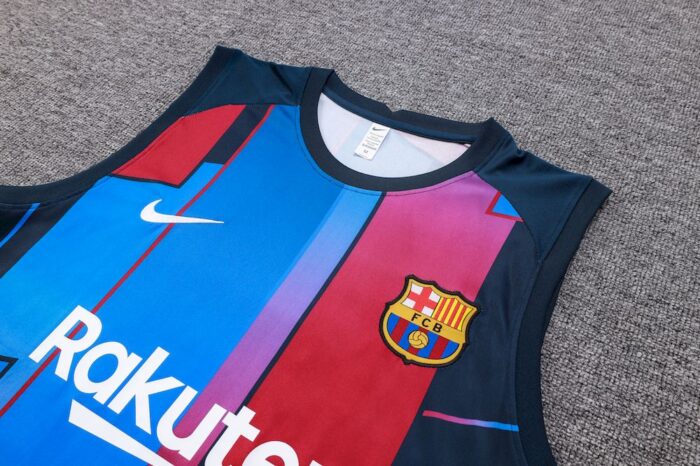 Mens Barcelona 2024/25 Tank Top+Short 815 - Image 4
