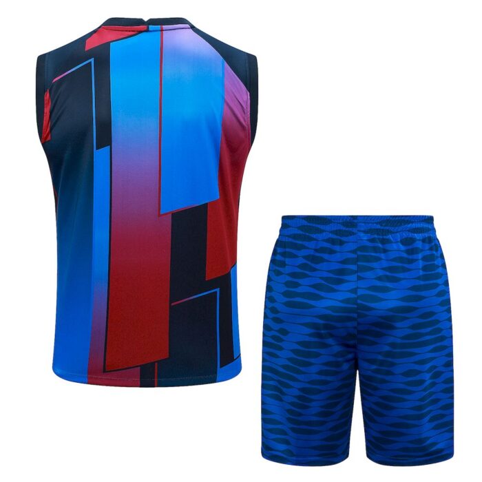 Mens Barcelona 2024/25 Tank Top+Short 815 - Image 2