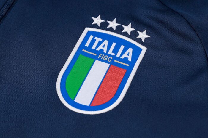 Mens Italy 2023/24Half-Zip Sweater+Pant 815 - Image 5