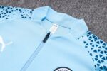 Mens Manchester City 2023/24 Half-Zip Sweater+Pant 815 - Image 4