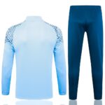 Mens Manchester City 2023/24 Half-Zip Sweater+Pant 815 - Image 3