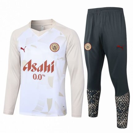 Mens Manchester City 2023/24 Half-Zip Sweater+Pant 815 – view 2