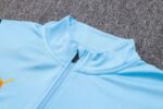 Mens Manchester City 2024/25 Half-Zip Sweater+Pant 815 - Image 4