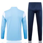 Mens Manchester City 2024/25 Half-Zip Sweater+Pant 815 - Image 3