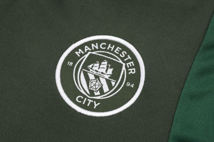 Mens Manchester City 2024/25 Half-Zip Sweater+Pant 815 - Image 5