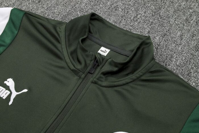 Mens Manchester City 2024/25 Half-Zip Sweater+Pant 815 - Image 4