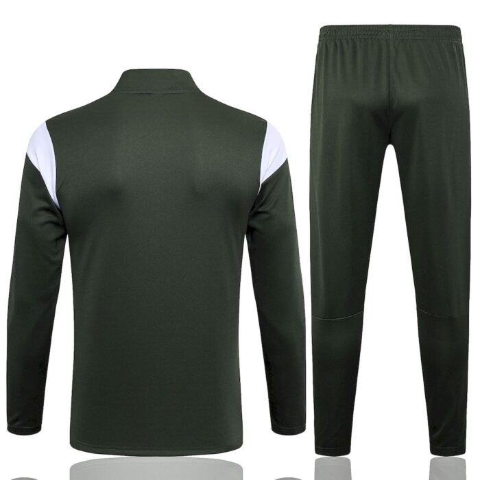 Mens Manchester City 2024/25 Half-Zip Sweater+Pant 815 - Image 3