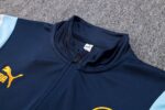 Mens Manchester City 2024/25 Half-Zip Sweater+Pant 815 - Image 4