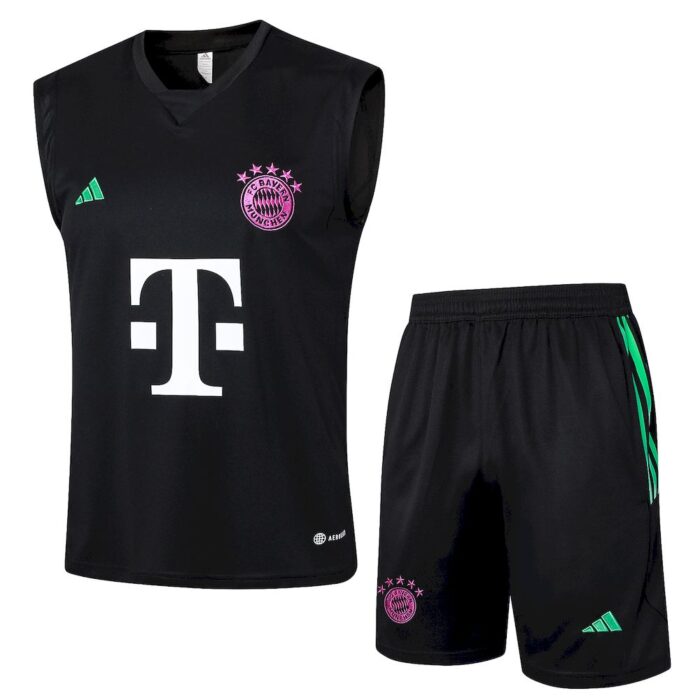 Mens Bayern Munich 2023/24 Tank Top+Short 815 - Image 3