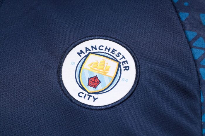 Mens Manchester City 2024/25 Half-Zip Sweater+Pant 815 - Image 5