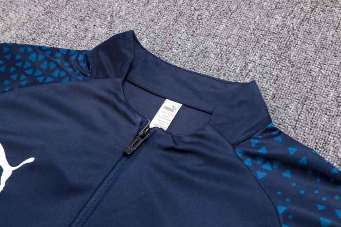 Mens Manchester City 2024/25 Half-Zip Sweater+Pant 815 - Image 4