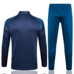 Mens Manchester City 2024/25 Half-Zip Sweater+Pant 815 - Image 3