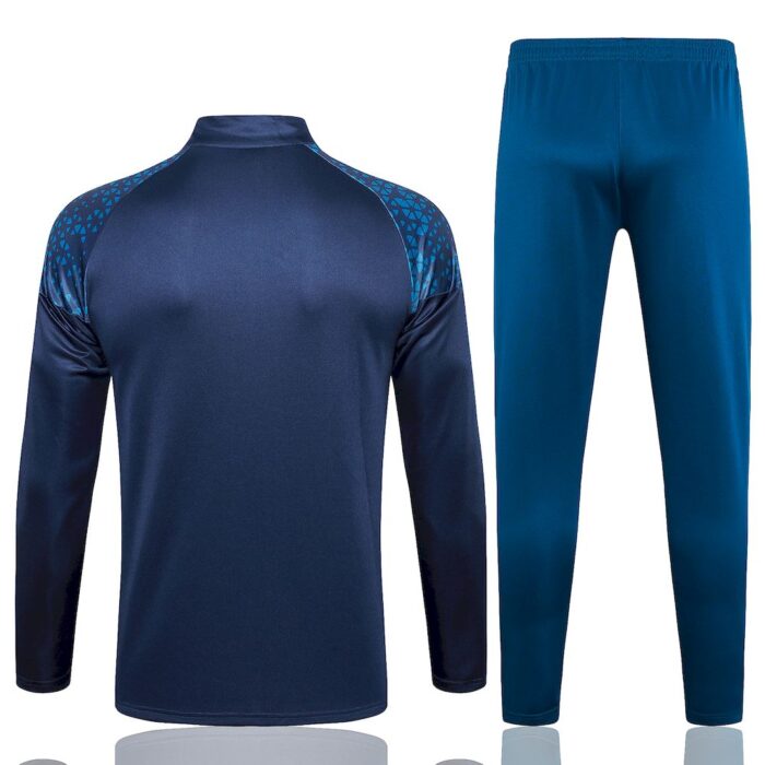 Mens Manchester City 2024/25 Half-Zip Sweater+Pant 815 - Image 3