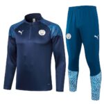 Mens Manchester City 2024/25 Half-Zip Sweater+Pant 815