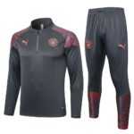 Mens Manchester City 2024/25 Half-Zip Sweater+Pant 815 - Image 2